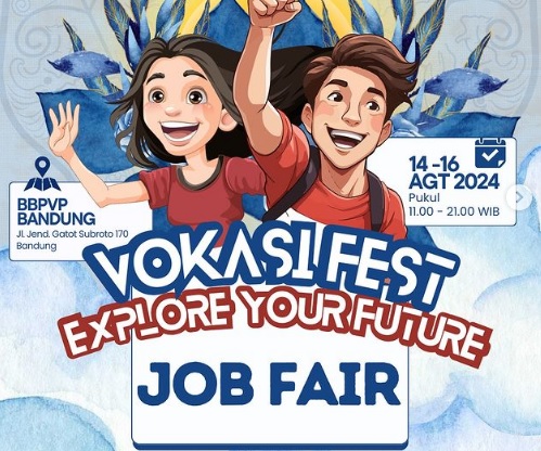 Job Fair Vokasi Fest 2024/ Instagram @bbpvp_bandung