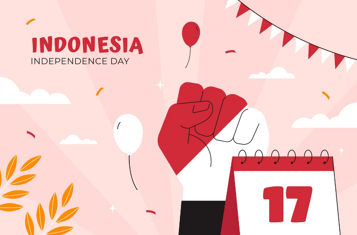 Ilustrasi Hari Libur Nasional 17 Agustus 2024 di Kalender Peringati HUT RI/ Freepik