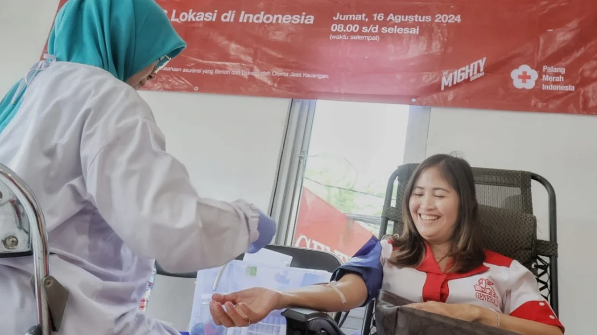 PT Asuransi Jiwa Generali Indonesia mengelar kegiatan sosial kemanusiaan dengan mengedakan donor darah di 16 titik serempak di Indonesia.