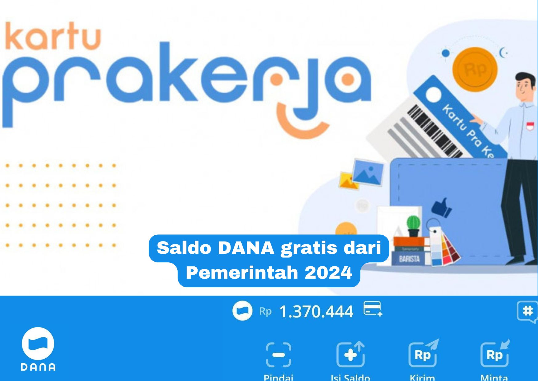 Saldo DANA Gratis Rp700 Ribu Segera Cair! Siap-Siap Terima Notifikasi dari Pemerintah