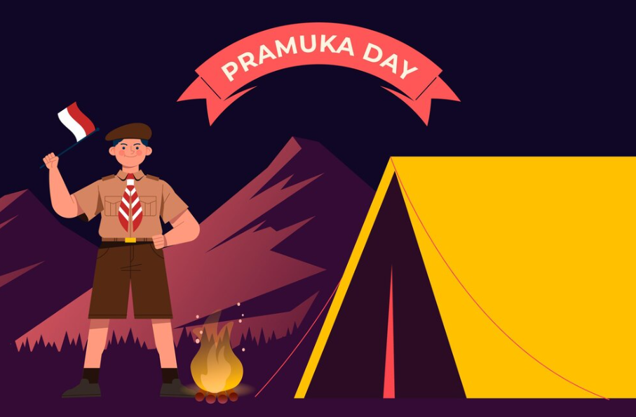 Ilustrasi Tri Satya Pramuka 1-13/Freepik