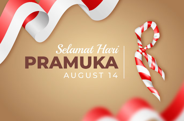 Poster Hari Pramuka 14 Agustus/ Apakah Sekolah Libur?/ Freepik