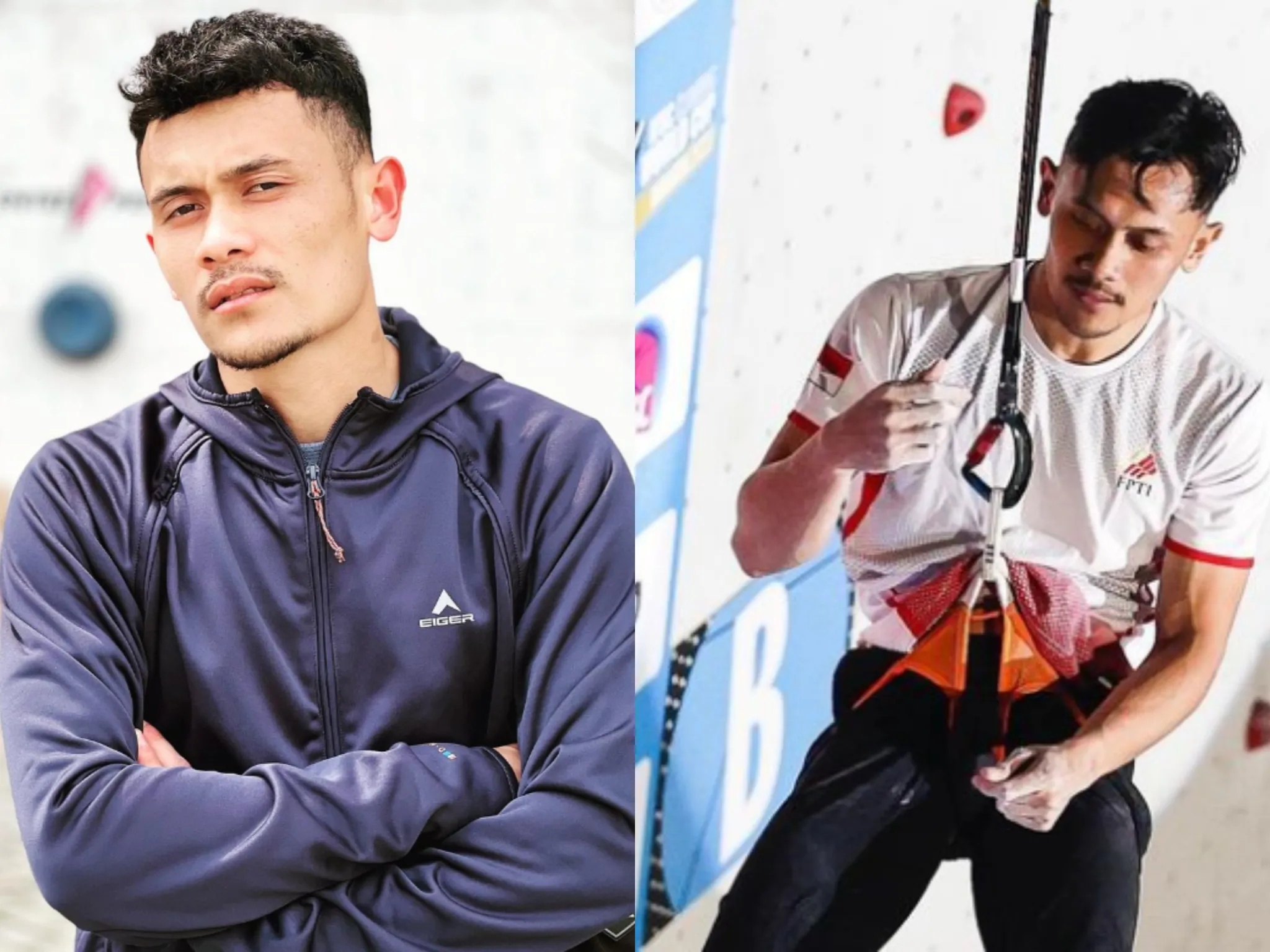 Profil Veddriwq Leonardo Peraih Medali Emas Panjat Tebing Olimpiade Paris 2024/ Kolase Instagram @veddriq