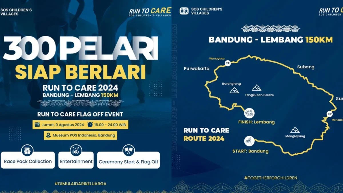 Run To Care 2024 Bandung-Lembang/ Kolase Instagram @runtocare