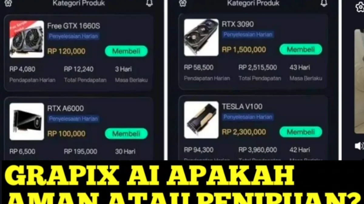 Waspada Aplikasi Grapixai Apakah Legal atau Ada Potensi Scam???