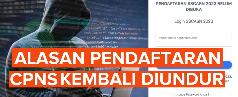 Benarkah Situs BKN Diretas Jadi Alasan Pendaftaran CPNS 2024 Diundur