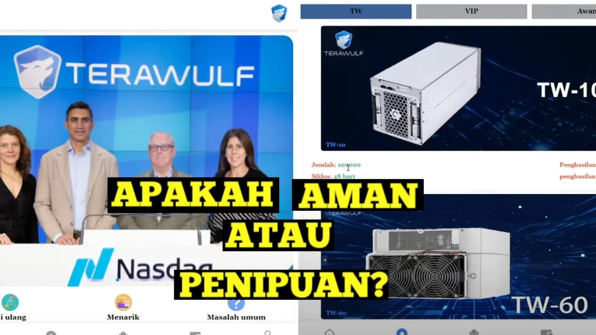 Inilah Alasan Mengapa Aplikasi Terawulf Masih Beroprasi Padahal Terbukti Scam Penipuan