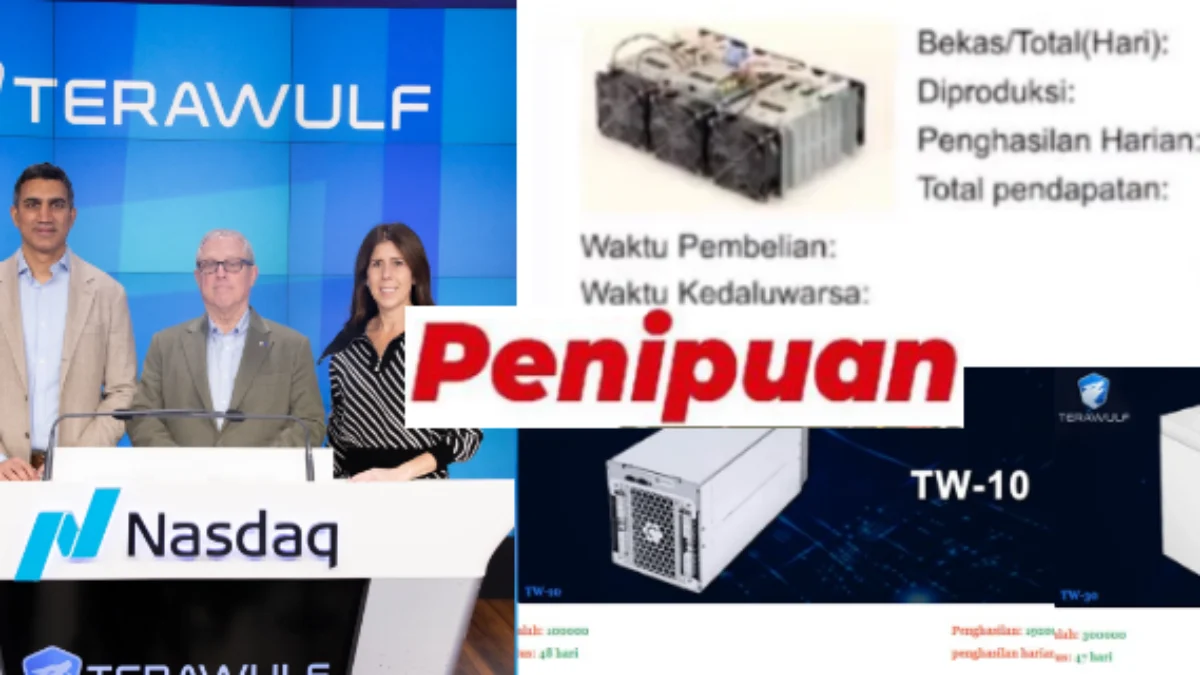 Fakta Terawulf Investasi Sewa Mesin Mining yang Ternyata Scam Penipuan