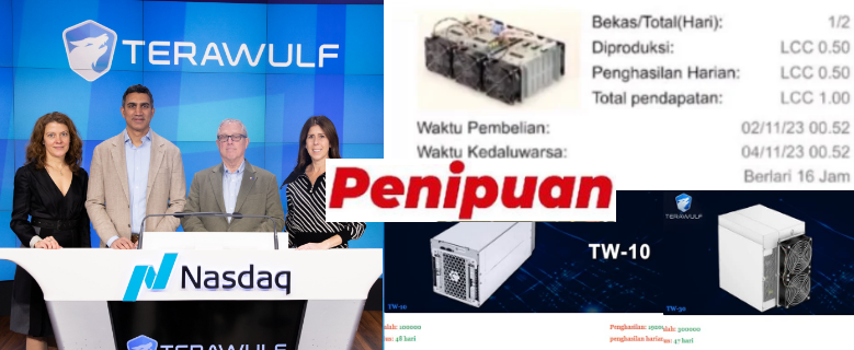 Fakta Terawulf Investasi Sewa Mesin Mining yang Ternyata Scam Penipuan