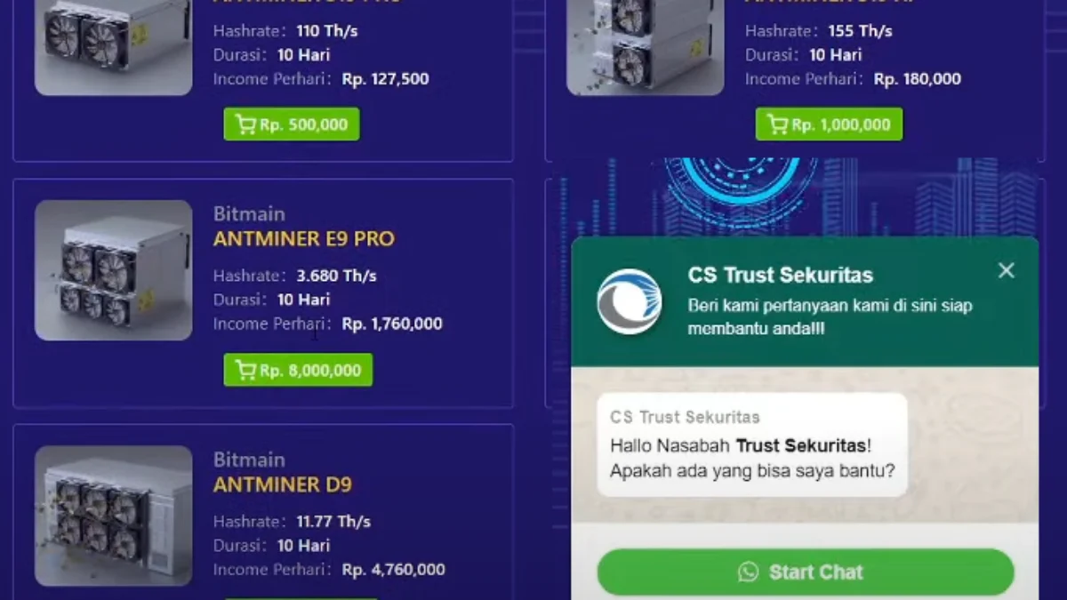 Apakah Aplikasi Trust Sekuritas Adalah Skema Investasi Bodong? Cek faktanya