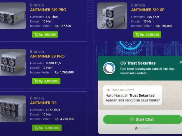 Apakah Aplikasi Trust Sekuritas Adalah Skema Investasi Bodong? Cek faktanya