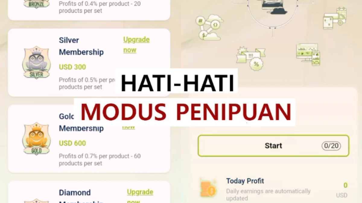 Waspada! Aplikasi Pepperi Commerce Penipuan Berkedok Bisnis Investasi