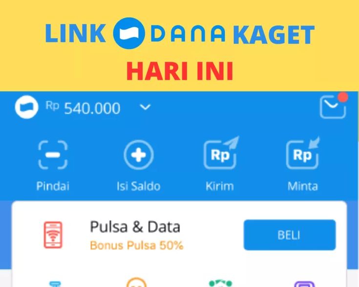 Rejeki akhir pekan untuk klaim link Dana kaget hari ini dan dapatkan Saldo DANA Gratis senilai Rp100.000. Ayo cek disini buruan.