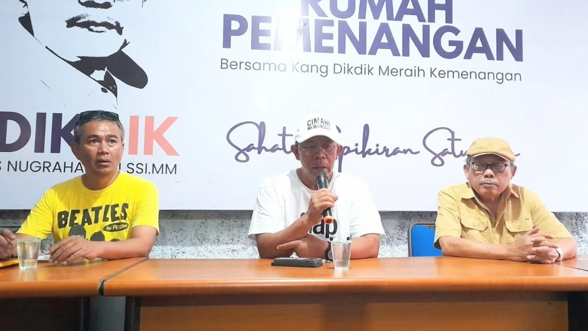 Setelah meletakan jabatan sebagai Sekretaris Daerah Kota Cimahi Dikdik S. Nugrahawan langsung melakukan persiapan untuk Pilwalkot 2024 ini.