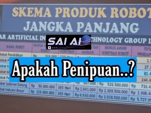 Mengungkap Bahaya di Balik Sai Robot Trading Penghasil Uang Atau Penipuan Berkedok Teknologi?