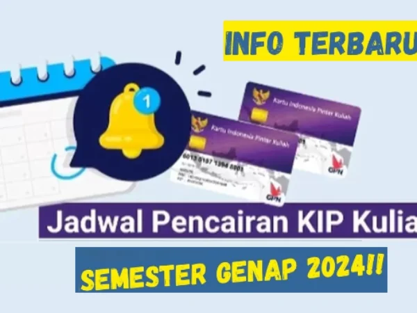 Jadwal Pencairan Dana KIP Kuliah 2024 Mahasiswa Semester 3 dan 5, Kapan Cair?