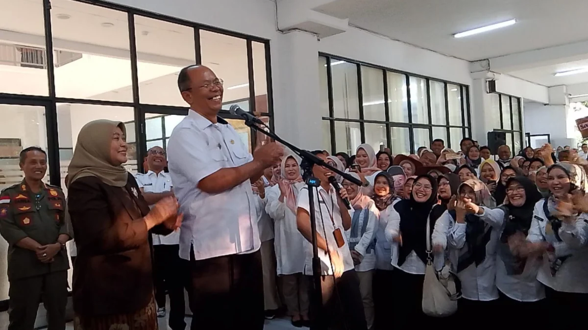 Dok. Dikdik S Nugrahawan saat Pelepasan Masa Jabatannya Sebagai Sekretaris Daerah Kota Cimahi di Pemkot Cimahi (Mong/Jabar Ekspres)