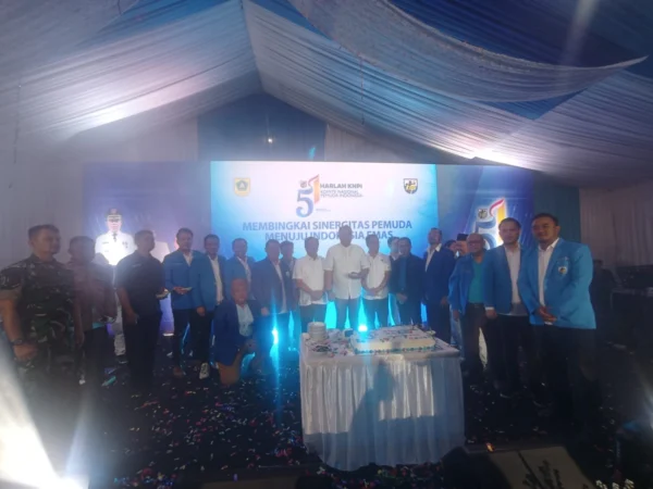 Milad DPD KNPI Kabupaten Bogor. Foto : Sandika Fadilah /Jabareskpres.com