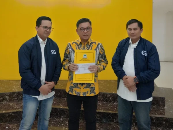 Partai Golkar Keluarkan Surat Rekomendasi untuk Sahrul dan Gun Gun Maju di Pilkada Bandung. Foto Istimewa