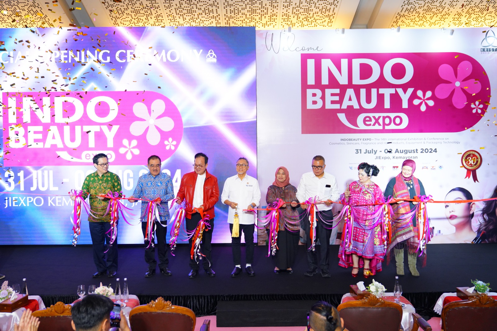 Krista Exhibitions Menampilkan 170 Perusahaan, Diantaranya 30 Perusahaan Perintis (Start-Up) Pada Pameran IndoBeauty Expo 2024