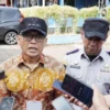 Pj Wali Kota Bogor, Hery Antasari bersama Kadishub Kota Bogor. (Yudha Prananda / Jabar Ekspres)