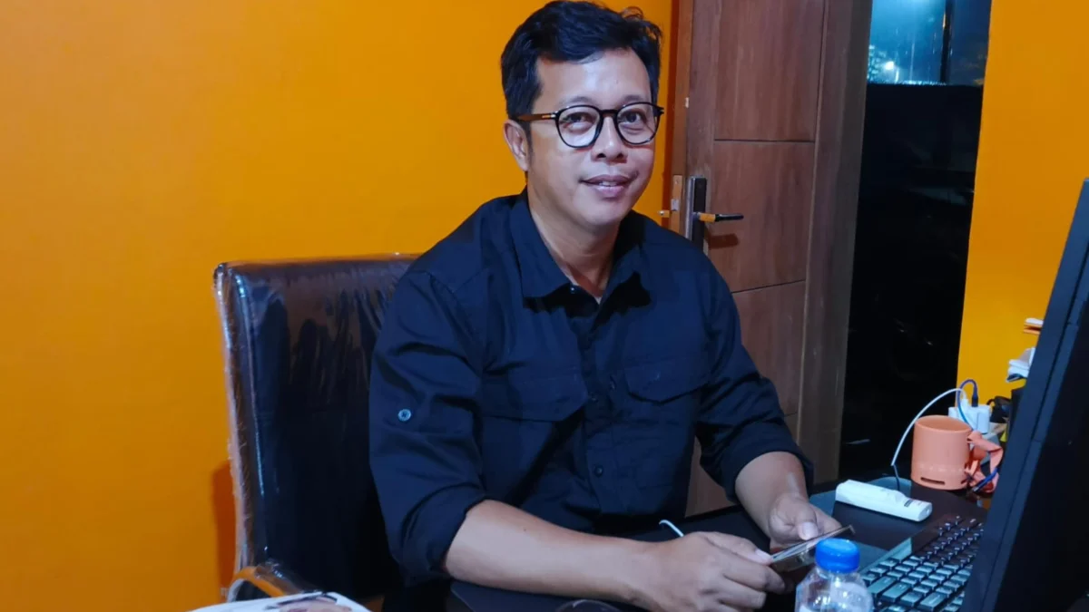Kepala Bidang Pemeliharaan Jalan Dinas PUPR Kota Bogor, Dian Setiawan. (Yudha Prananda / Jabar Ekspres)