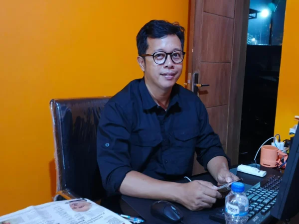 Kepala Bidang Pemeliharaan Jalan Dinas PUPR Kota Bogor, Dian Setiawan. (Yudha Prananda / Jabar Ekspres)