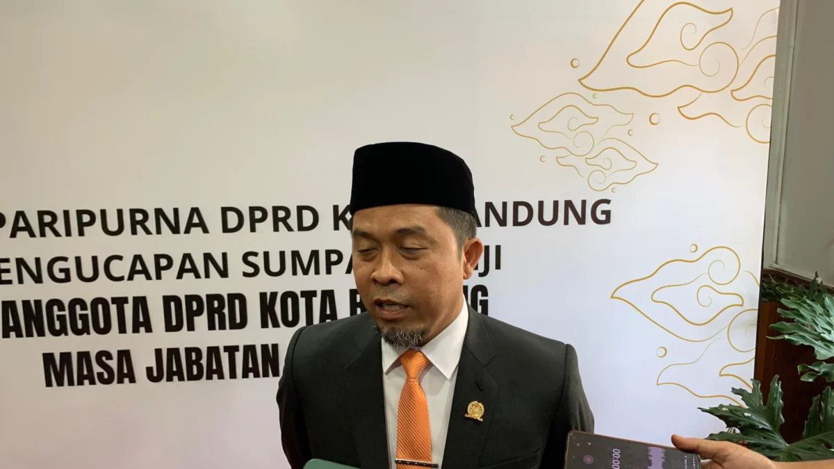 Ketua Sementara DPRD Kota Bandung, Agus Andi Setyawan (Sadam Husen / JE)