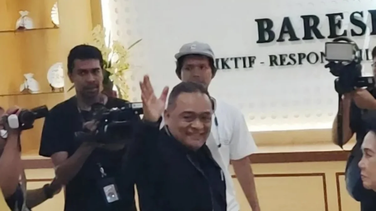 Kepala BP2MI Benny Rhamdani di Gedung Awaloedin Djamin Bareskrim Polri, Jakarta, Senin (5/8/2024). Foto/ANTARA