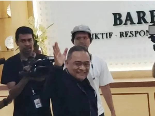 Kepala BP2MI Benny Rhamdani di Gedung Awaloedin Djamin Bareskrim Polri, Jakarta, Senin (5/8/2024). Foto/ANTARA