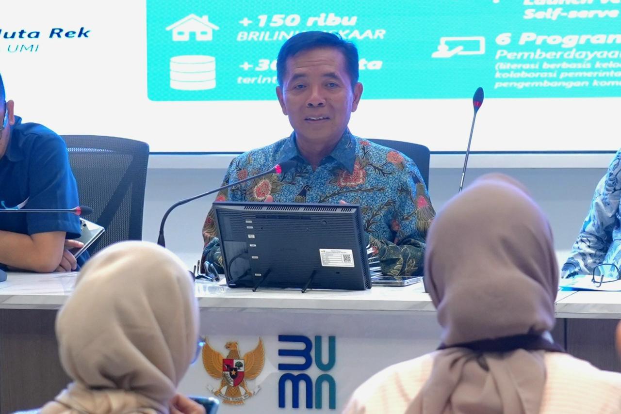 Ekosistem Ultra Mikro BRI jangkau 36,1 juta pelaku usaha. (foto/BRI)