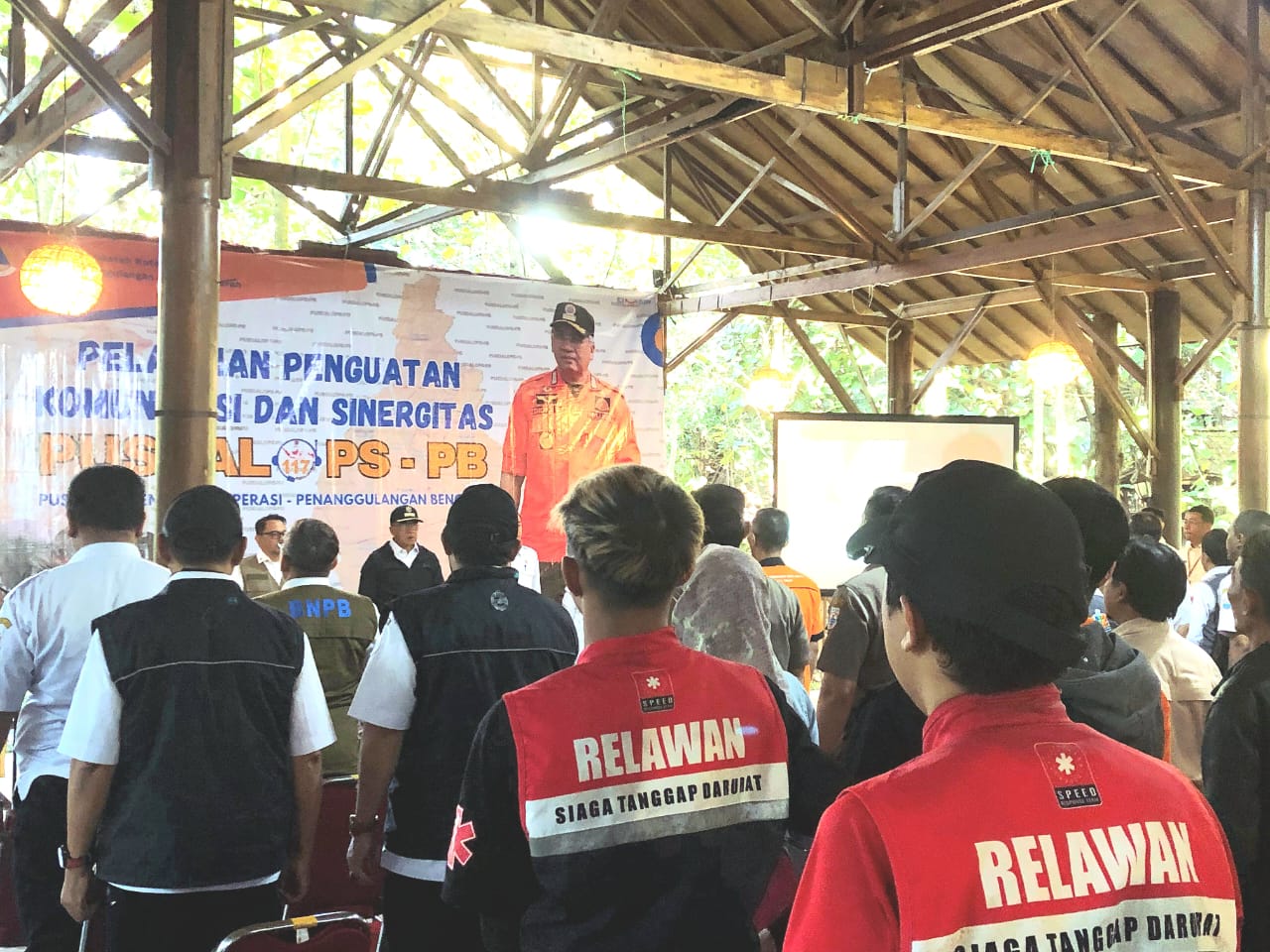 Pelatihan Penguatan Komunikasi dan Sinergitas Pusdalops PB oleh BPBD Cimahi terkait antisipasi kekeringan di musim kemarau(Mong)