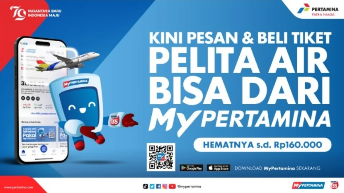 Promo Diskon MyPertamina, Beli Tiket Pesawat Bisa Hemat Sampai dengan Rp 160.000! (https://mypertamina.id/)