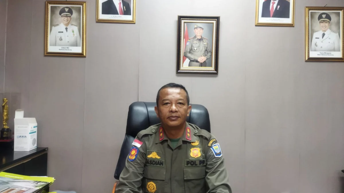 Kasatpol PP Kota Bandung, Rasdian (Dok Jabar Ekspres)