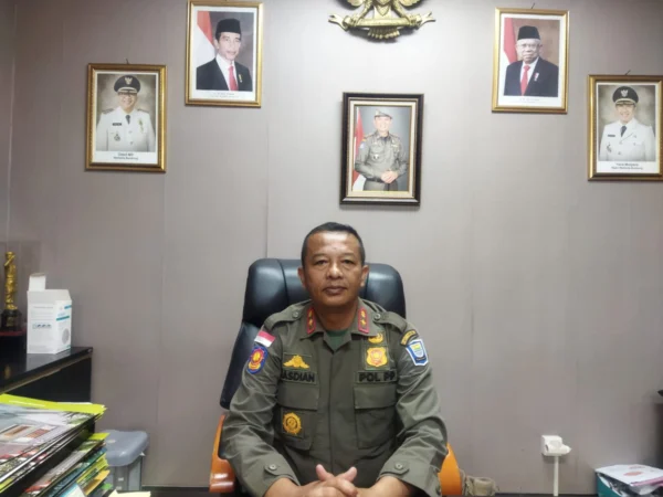 Kasatpol PP Kota Bandung, Rasdian (Dok Jabar Ekspres)