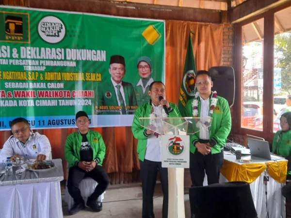 PPP Deklarasikan Dukungan pada Pasangan Ngatiyana-Adhitia