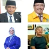 Gambaran empat paslon di Pilkada Kota Banjar tahun 2024.