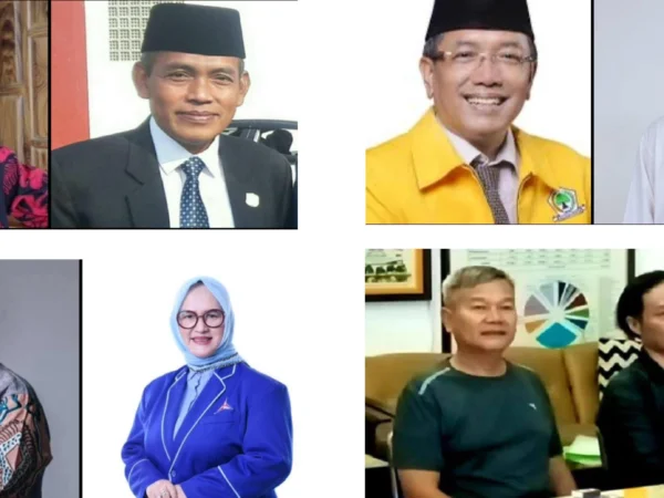 Gambaran empat paslon di Pilkada Kota Banjar tahun 2024.