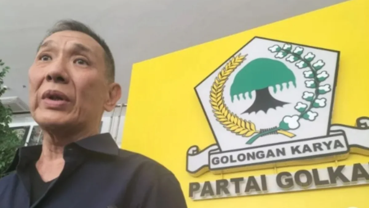 Jusuf Hamka di kantor DPP Partai Golkar. (foto/ANTARA)