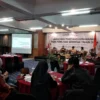 Dialog pemetaan kerawanan Bawaslu Kota Bandung, Selasa (13/8).