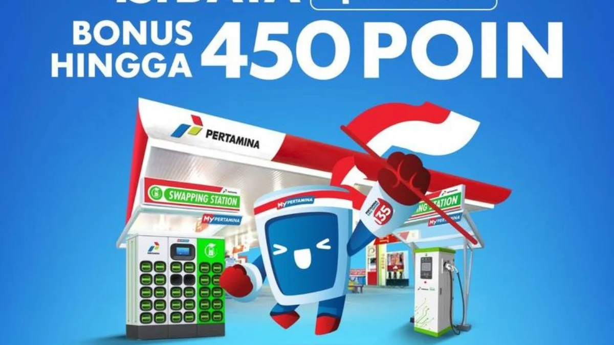 Promo MyPertamina di HUT RI Ke-79, Terdapat Bonus hingga 450 Poin! (Instagram: @mypertamina)