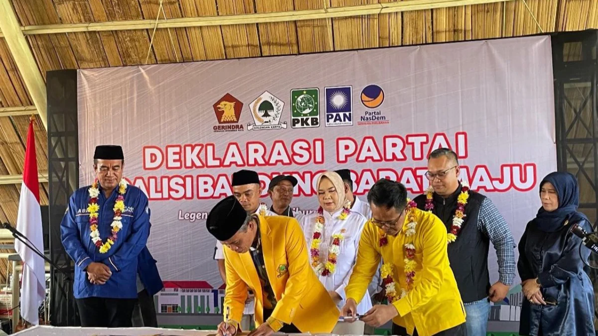 Koalisi lima Parpol di KBB. Dok Jabar Ekspres