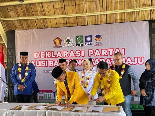 Koalisi lima Parpol di KBB. Dok Jabar Ekspres