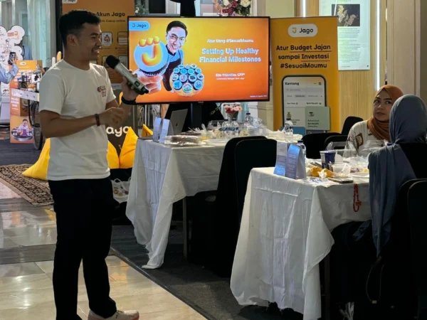 Potret gelaran talkshow dan workshop “Enaknya Atur Uang Sesuai Maumu” (Jabar Ekspres)