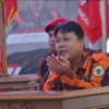 Ketua MPC Pemuda Pancasila Kota Banjar Andi Maulana SH MH dalam sebuat acara di Kota Banjar belum lama ini. (Cecep Herdi/Jabar Ekspres)