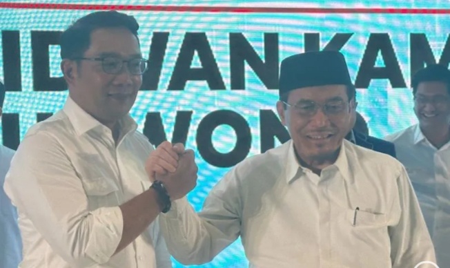 Ridwan Kamil-Suswono pasangan bakal calon Gubernur dan calon wakil Gubernur DKI Jakarta. (foto/ANTARA)