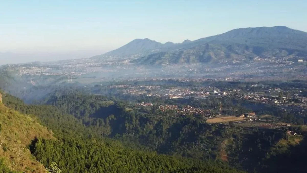 Bukit Bintang berada dekat dengan titik Sesar Lembang, Bandung utara. Dok Jabar Ekspres