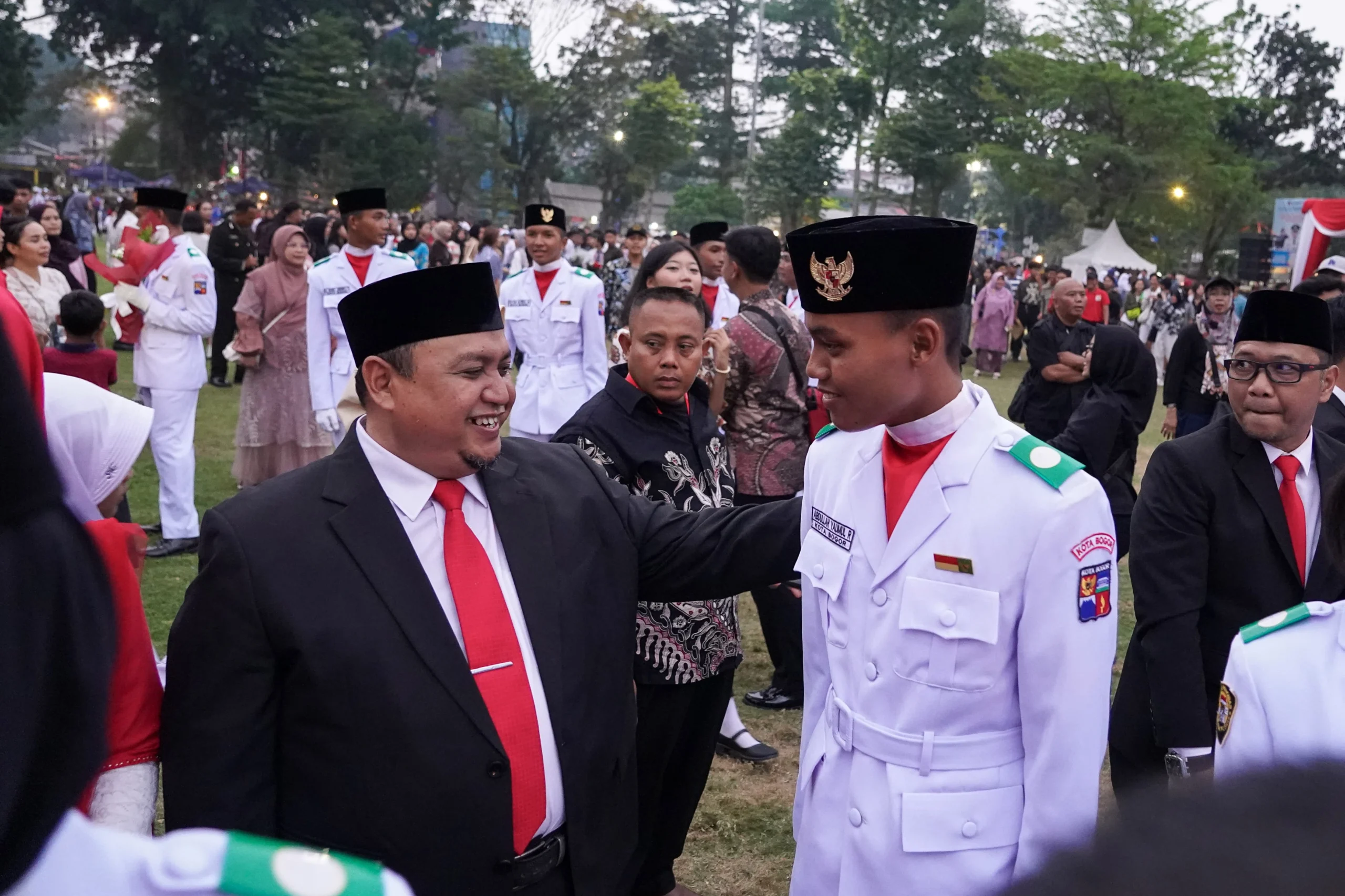 Generasi Muda Kota Bogor Cemerlang, Atang Trisnanto Apresiasi Paskibra Kota Bogor