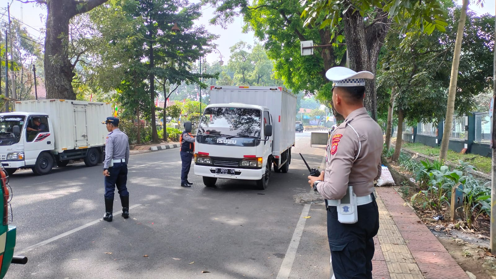 25 Kendaraan Angkutan Terjaring Operasi Gakum Dishub Cimahi