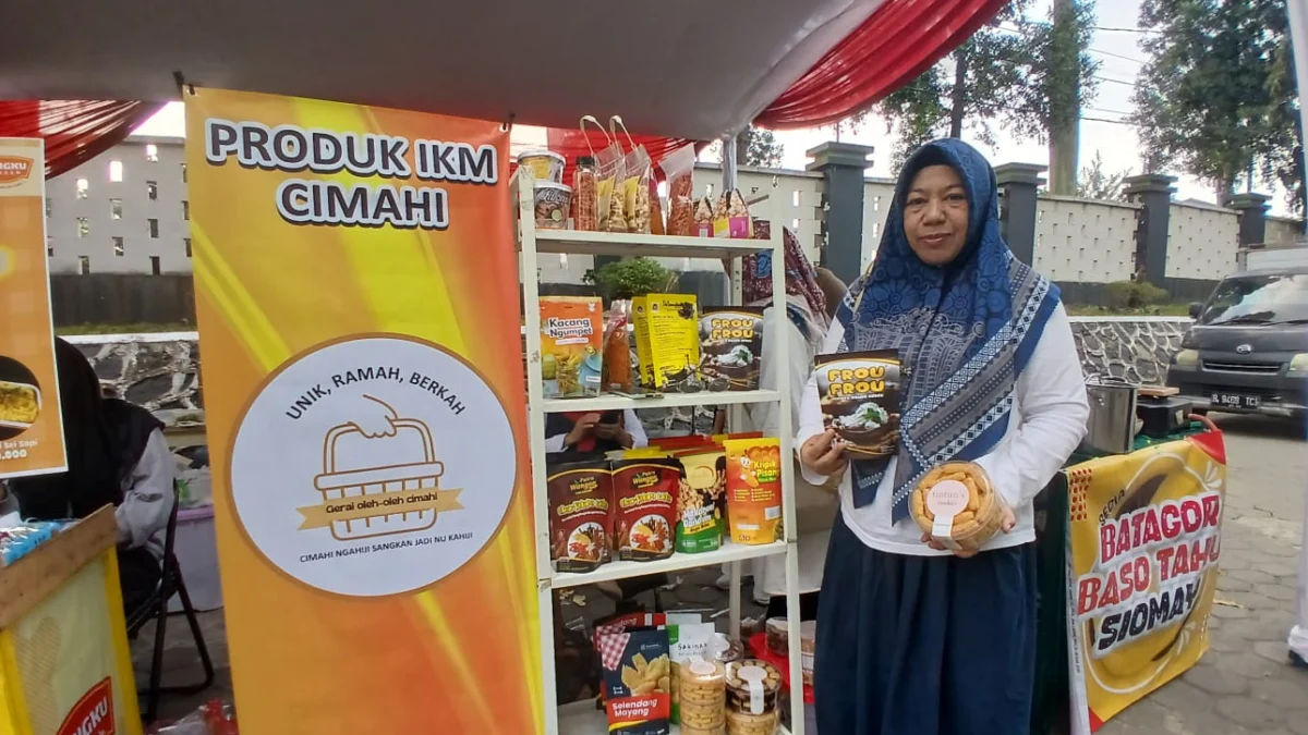 Tintun Martini, seorang pelaku usaha kue asal Cimahi yang kini sukses hingga mancanegara